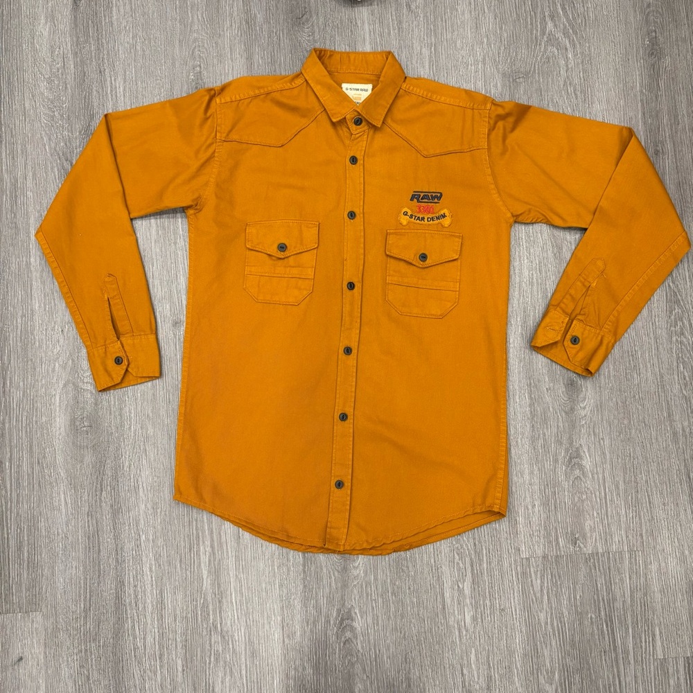 Vintage G-Star RAW 3301 Utility Denim Shirt